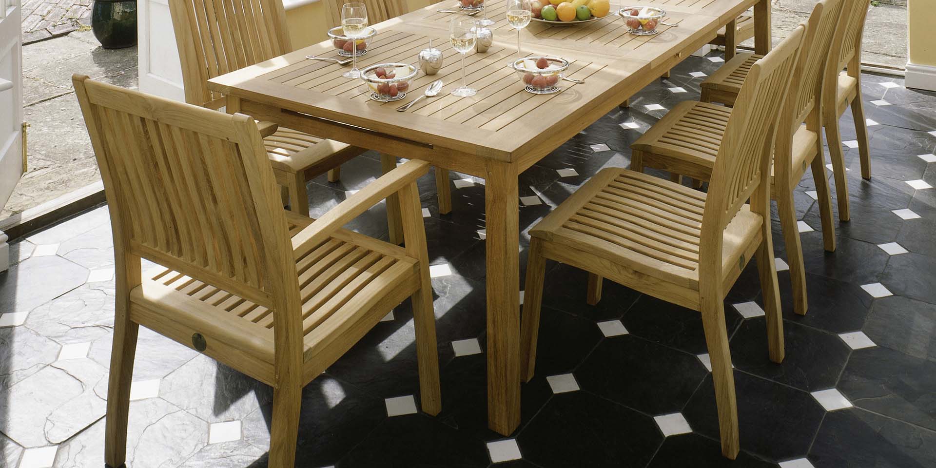 Monaco Extending Table 240 Rectangular