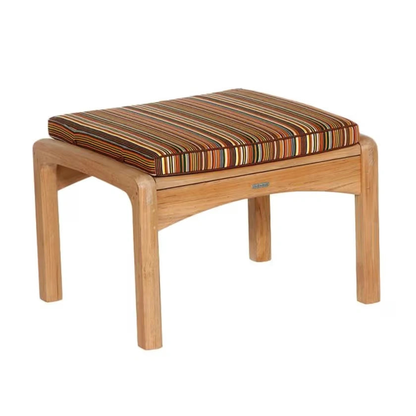 Barlow Tyrie Monterey Deep Seating Ottoman – Solid Teak Top