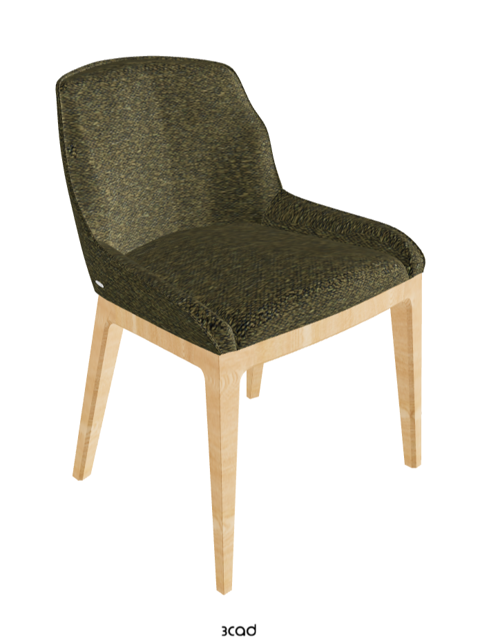 Musa Dining Chair_Natural Ashwood_Fabric_B249
