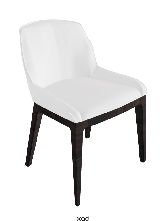 Musa Dining Chair_Burned Oak Stained Ashwood_Fabric_B920