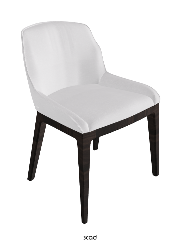 Musa Dining Chair_Burned Oak Stained Ashwood_Fabric_B921