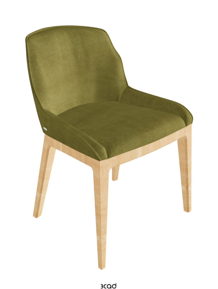 Musa Dining Chair_Natural Ashwood_Fabric_B931