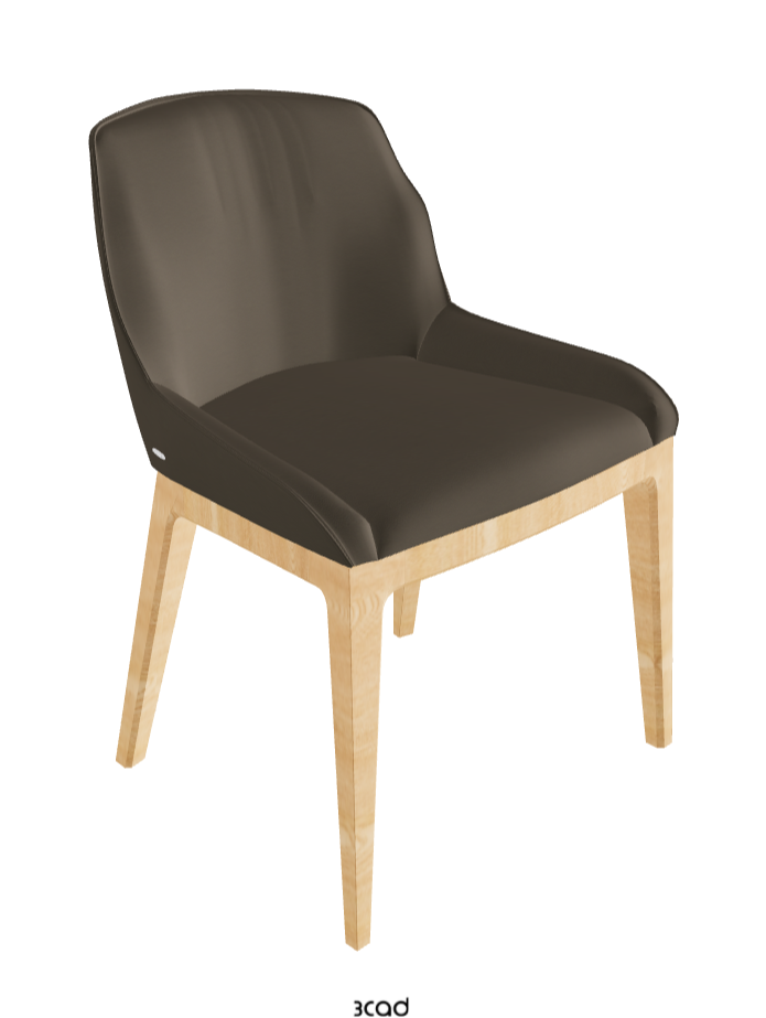 Musa Dining Chair_Natural Ashwood_Soft Leather_Fango