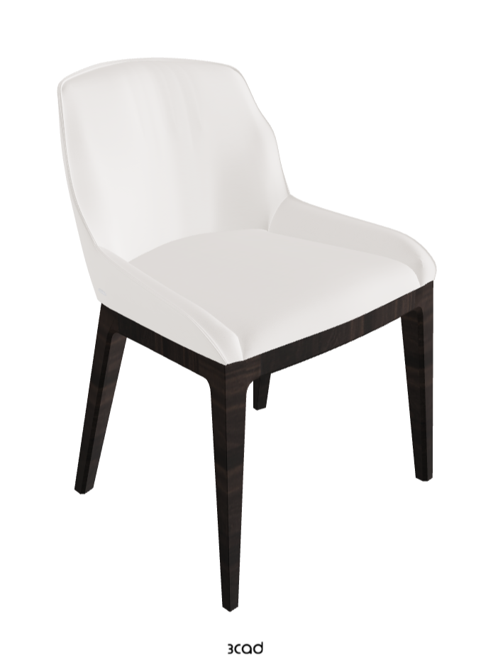 Musa Dining Chair_Burned Oak Stained Ashwood_Soft Leather_Oyster