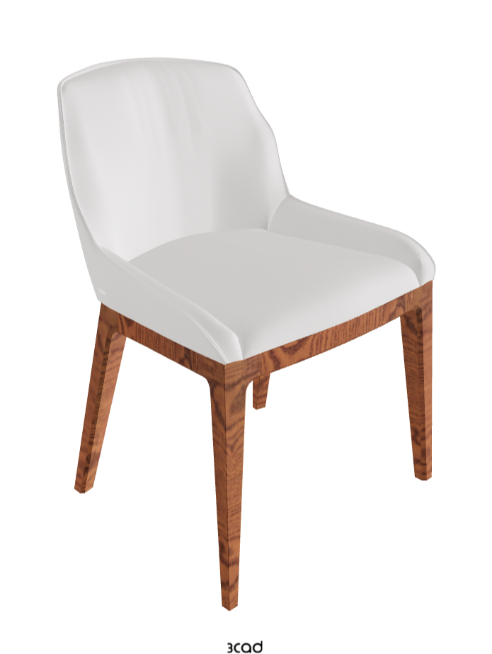 Musa Dining Chair_Canaletto Walnut Stained Ashwood_Soft Leather_Canova