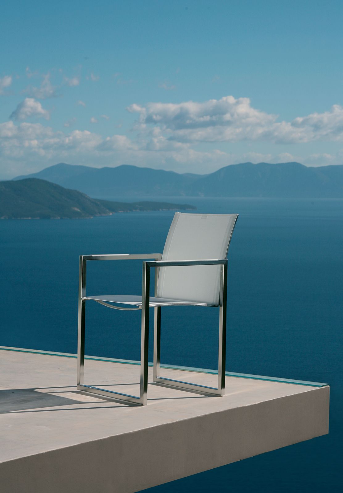 Ninix Low Table 90x90cm With Stainless Steel And Ceramic Nero Marquina