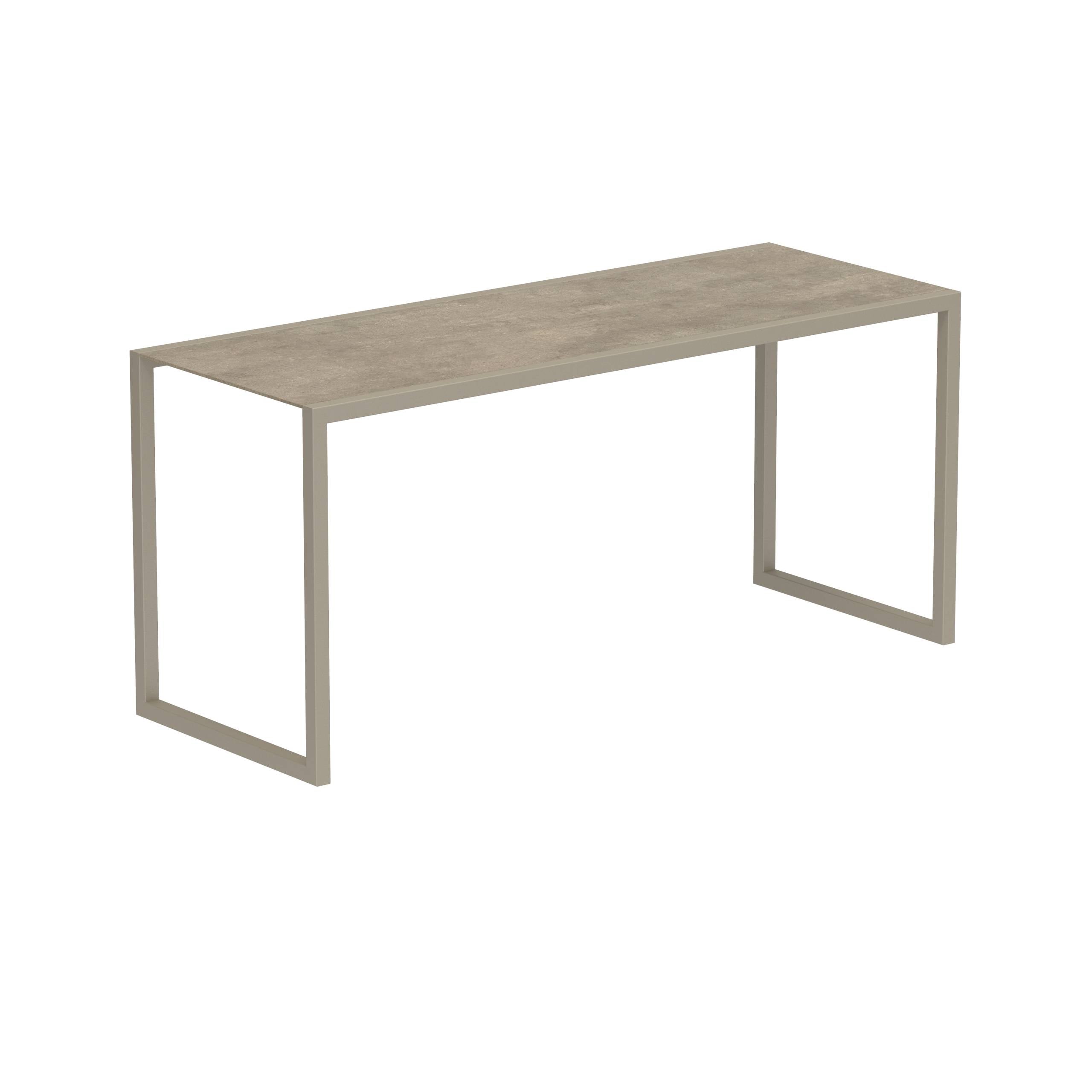 Ninix Bartable Sand With Ceramic Table Top Terra Sabbia