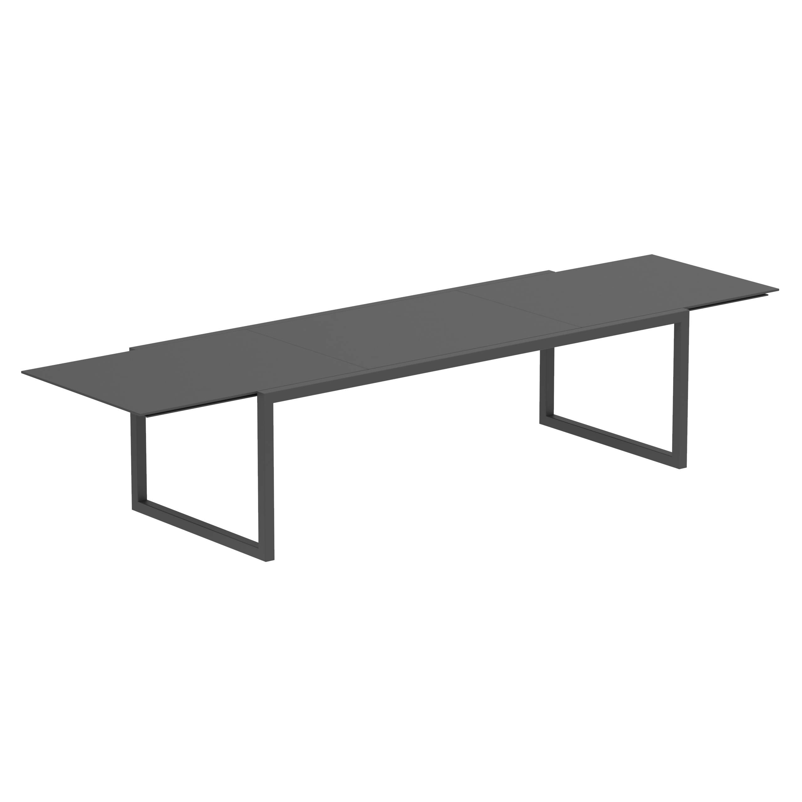 Ninix Extendable Table 100x240/360 Frame + Ceramic Top Black