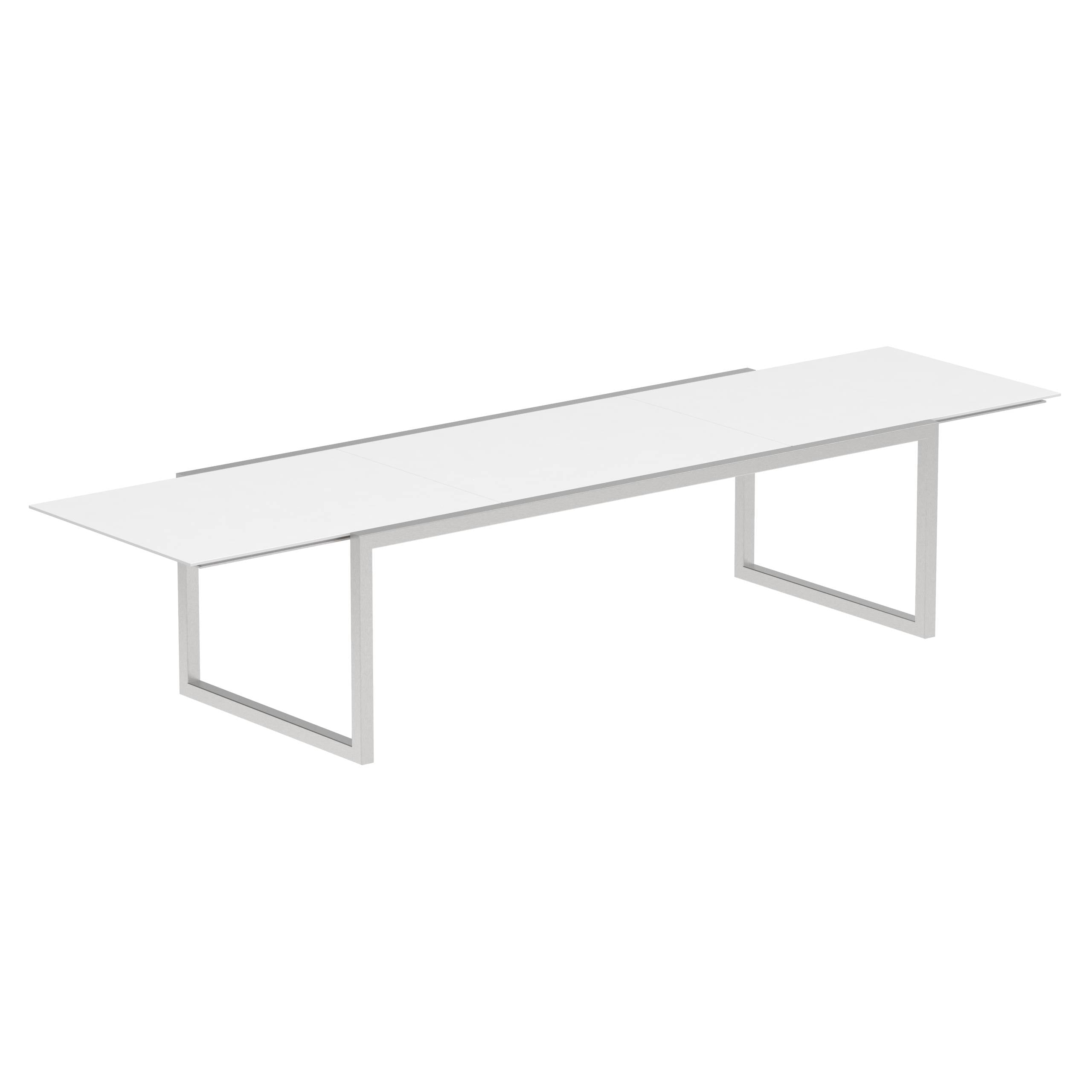 Ninix Extendable Table 100x240/360 With Ceramic White