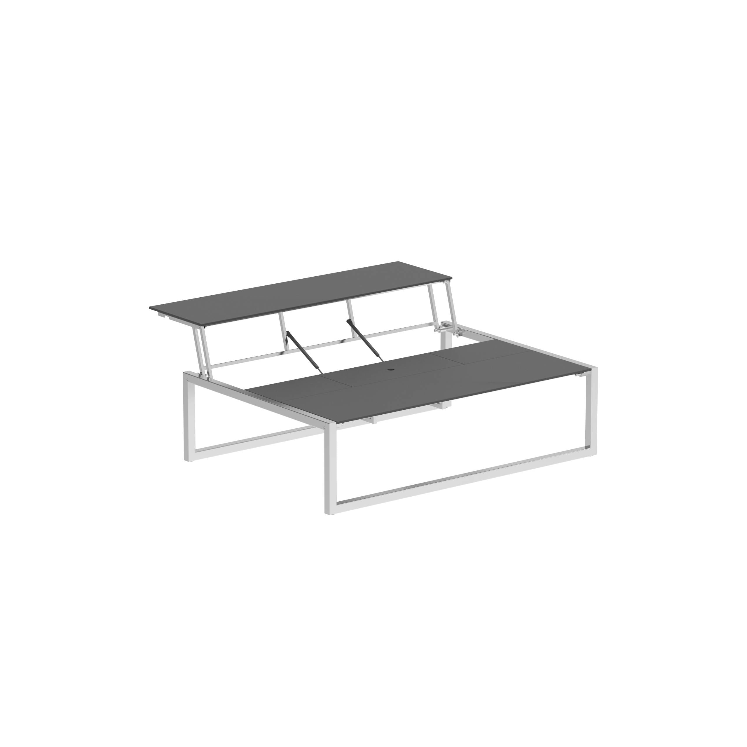Ninix Lounge Table 150t Ss Ep-Ceramic Black