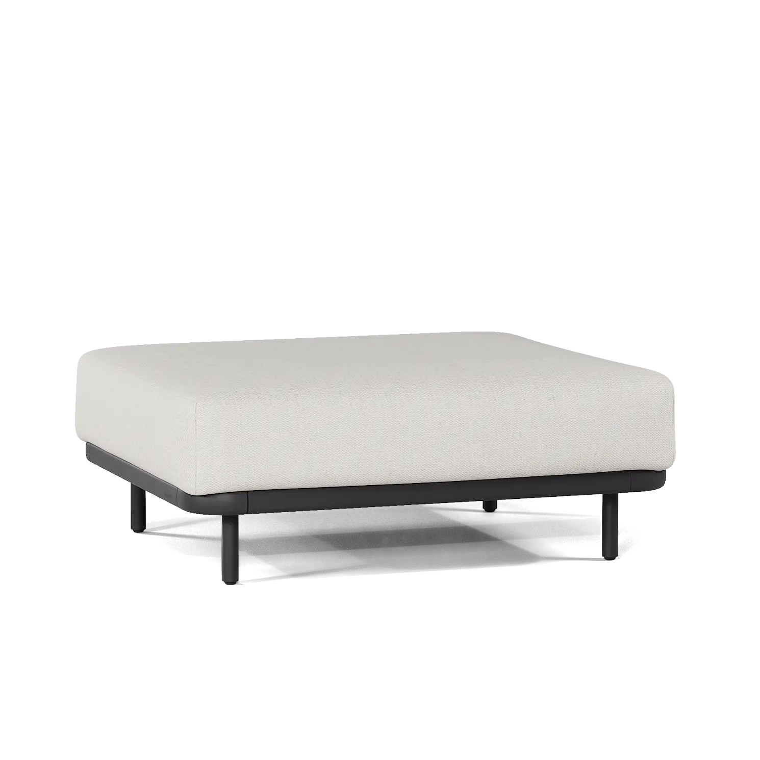 Manutti Nami Medium Footstool (Full Aluminium)