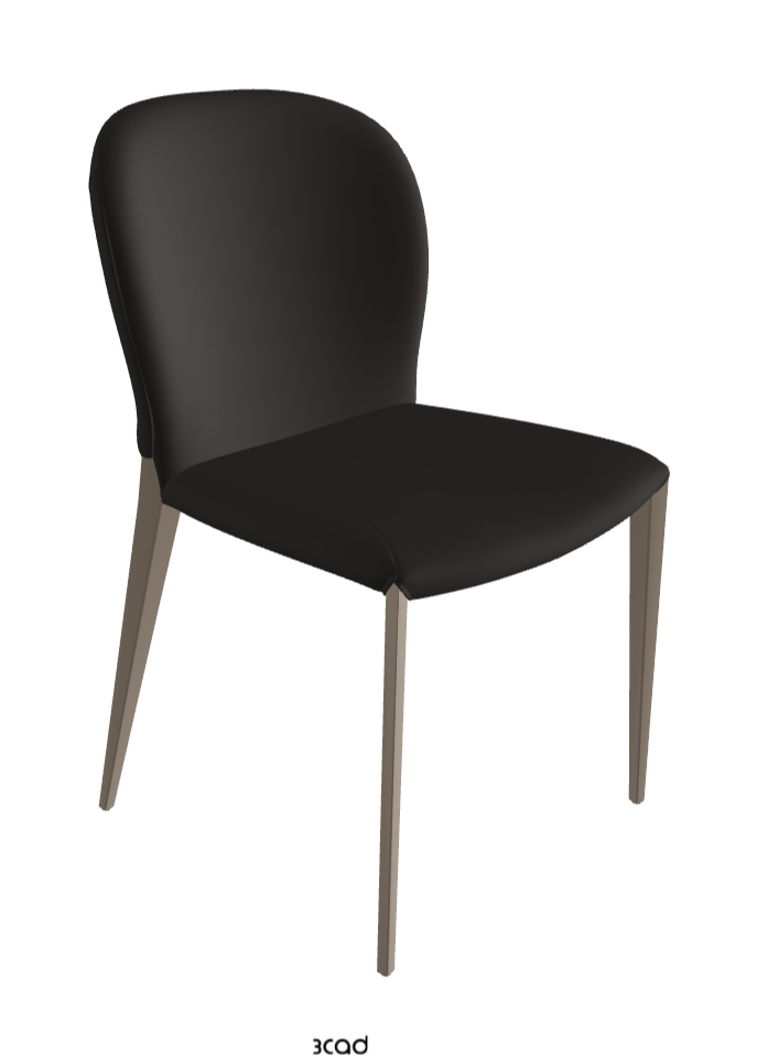 Nancy ML Dining Chair_Titanium Embossed_Synthetic Leather_Ardesia