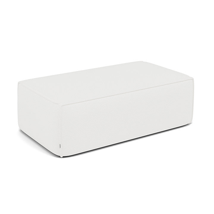 Manutti Touch Rectangular Pouf with 112 cm Width and 65 cm Depth