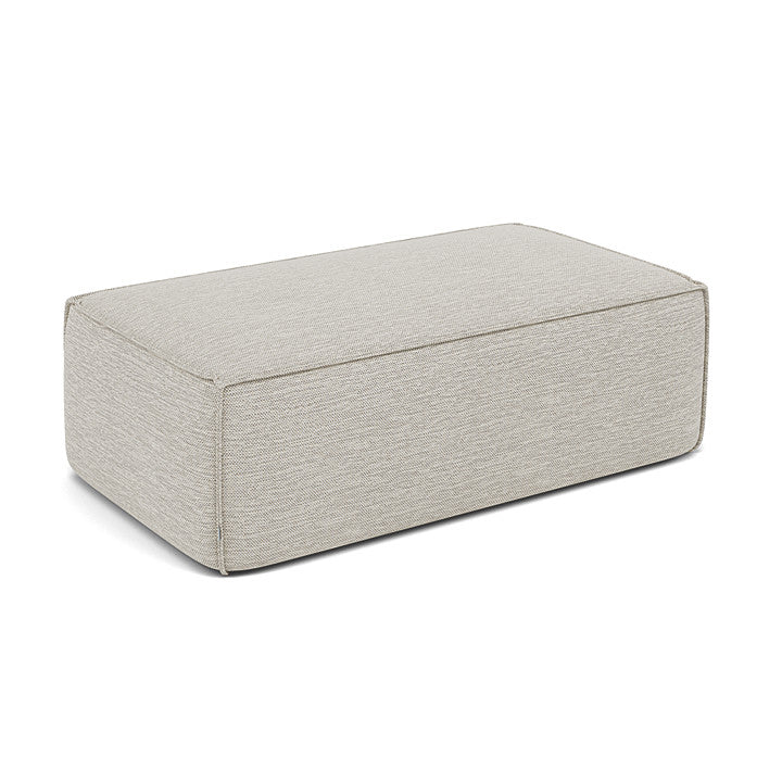 Manutti Touch Rectangular Pouf with 112 cm Width and 65 cm Depth