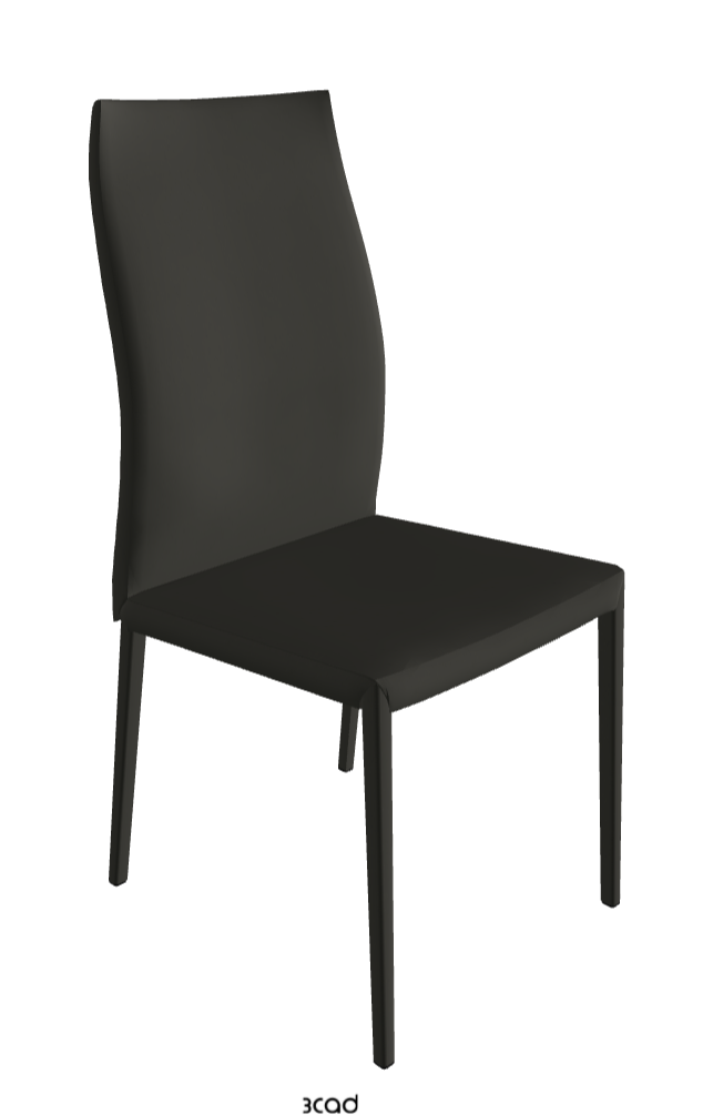 Norma Couture High Back Dining Chair_Synthetic Leather:_London