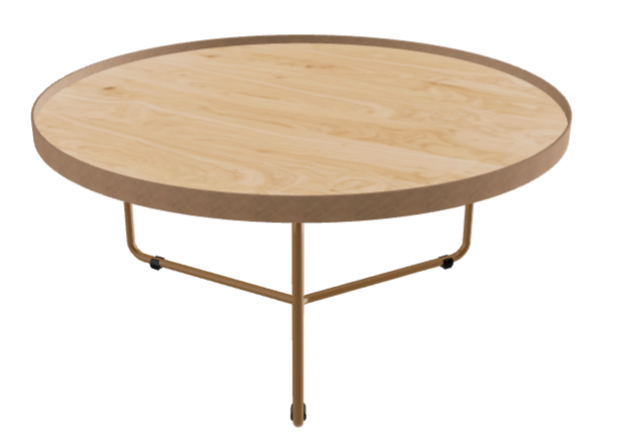 Cattelan Italia Billy Wood Coffee Table