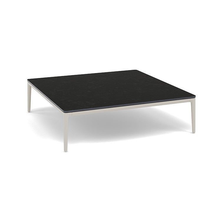 Manutti Zendo Sense Square Coffee Table with 96 cm Width & Depth and 25 cm Height