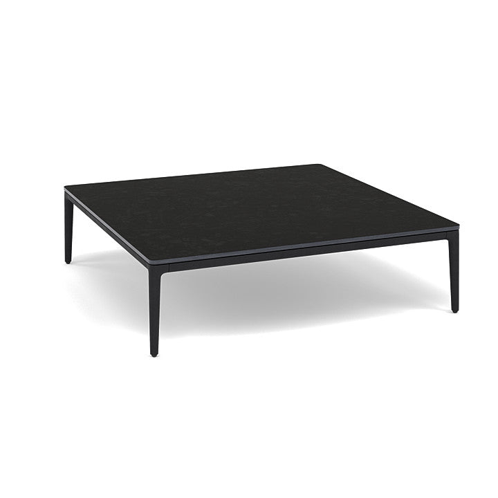 Manutti Zendo Sense Square Coffee Table with 96 cm Width & Depth and 25 cm Height