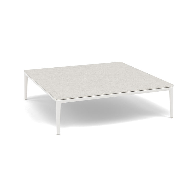 Manutti Zendo Sense Square Coffee Table with 96 cm Width & Depth and 25 cm Height