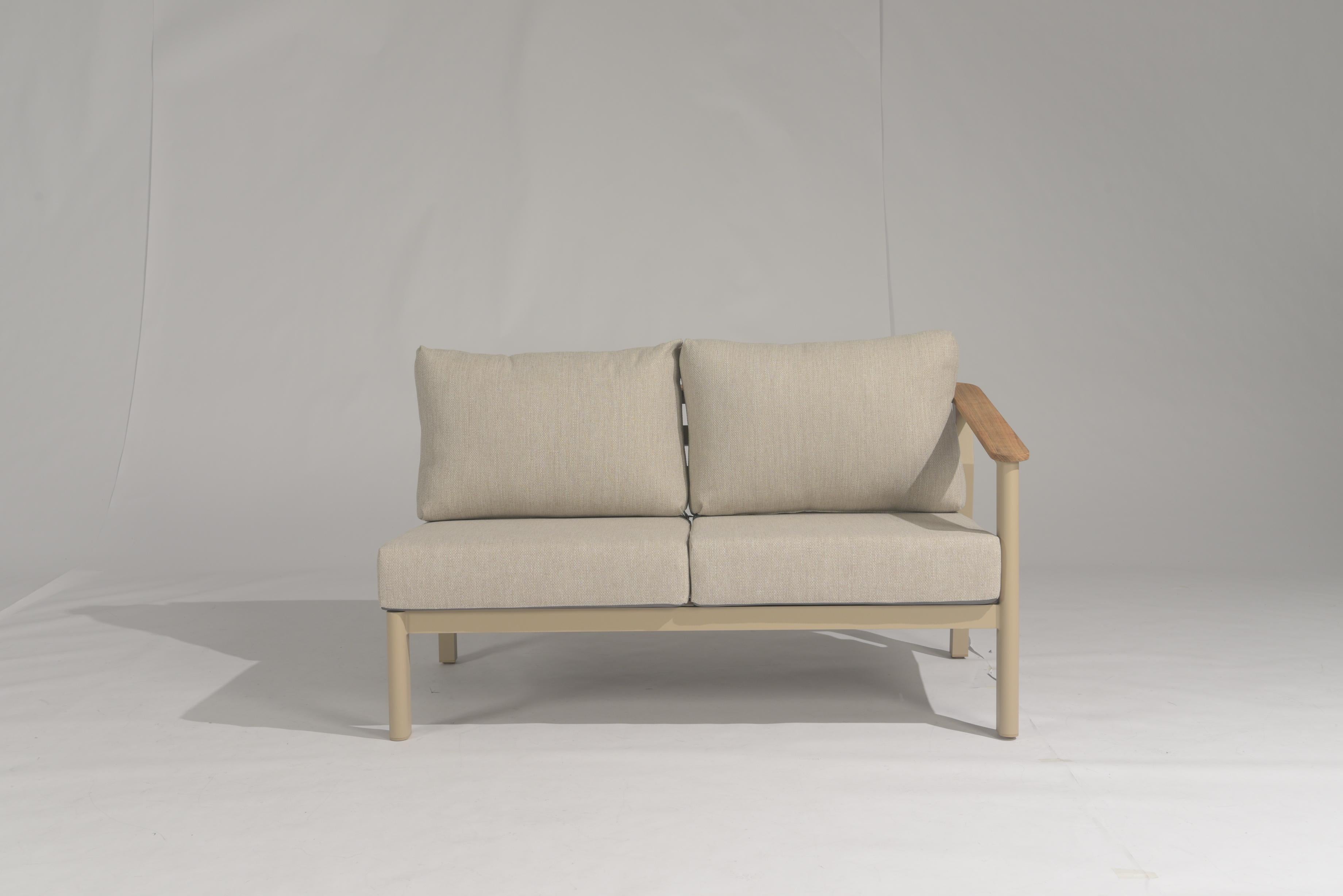 4 Seasons Outdoor Olivia 5 Seat Corner Group with Demi Coffee & Side Tables