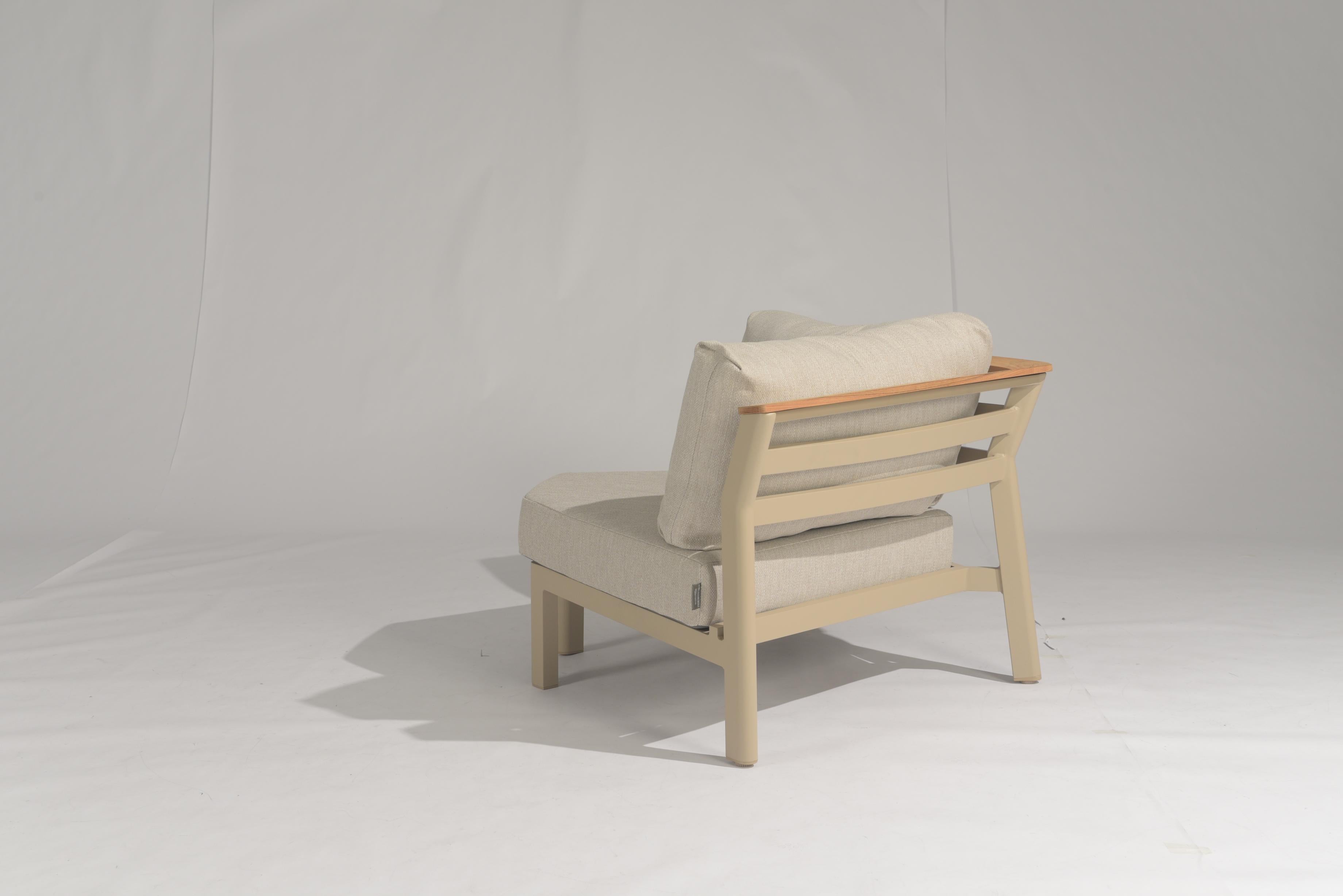 4 Seasons Outdoor Olivia modular latte XL corner with 3 cushions