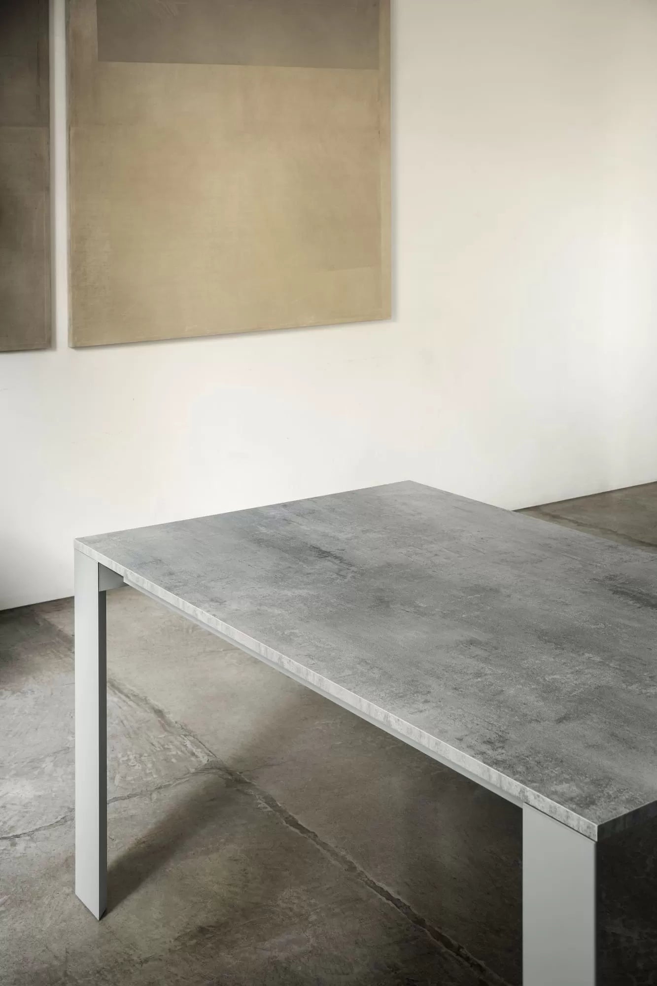 Pascal Table With Extensions And Lacquered Metal Frame 20 08