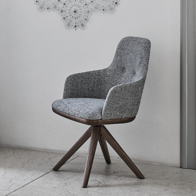 Porada Connie Swivel Dining Chair