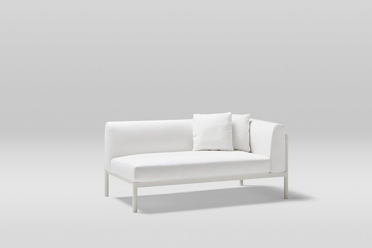 Origin left arm sectional sofa 2 with G3 Fabric