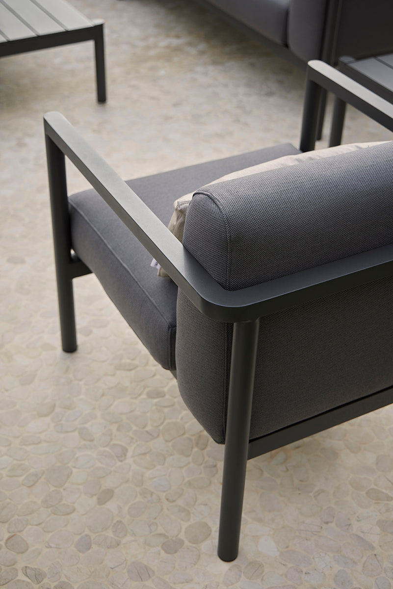 Origin lounge armchair with G3 Fabric