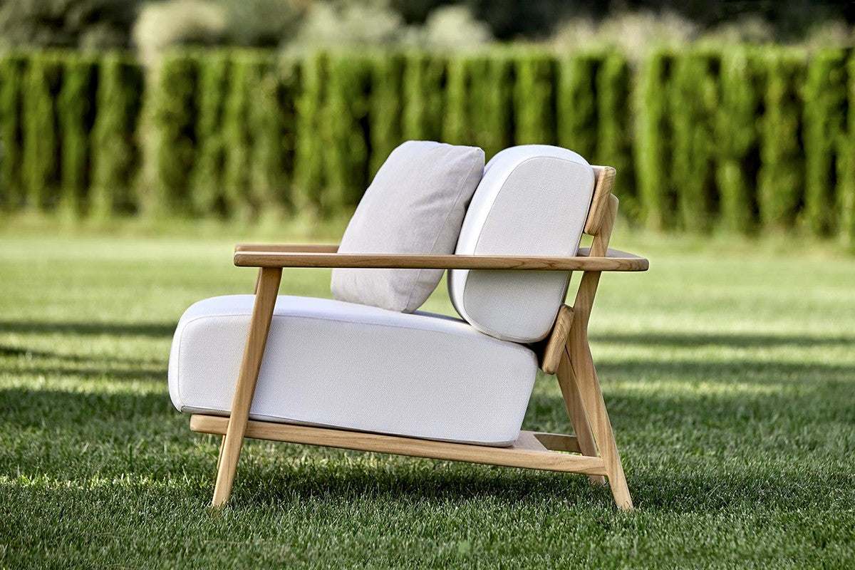 Paralel threepiece armchair with G1 Fabric