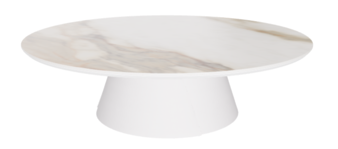 Cattelan Italia ALBERT Keramik Coffee Table Ø100x28h