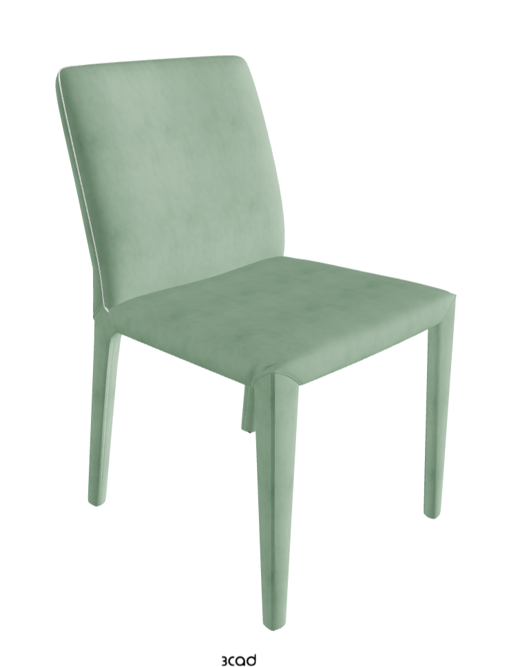 Penelope Dining Chair_Micro Nubuk_Mint