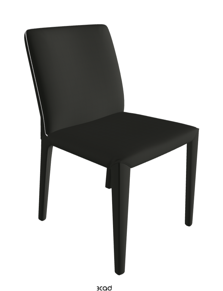 Penelope Dining Chair_Soft Leather_Smoke