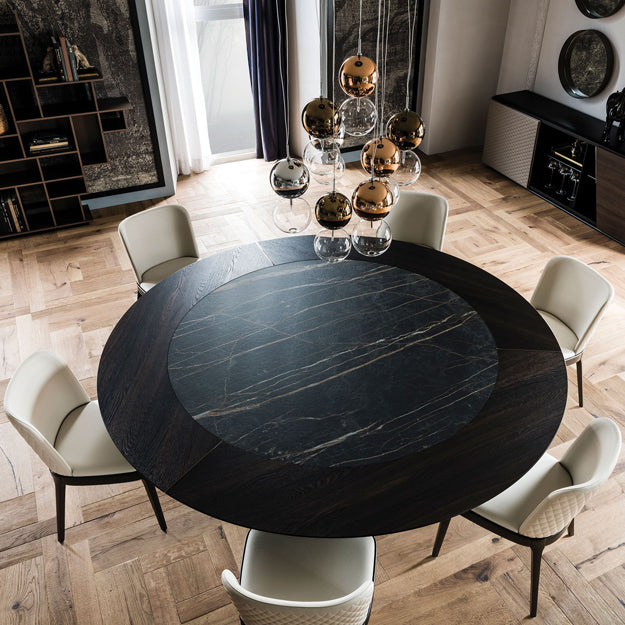 Cattelan Italia Planer Keramik-Wood Round Dining Table