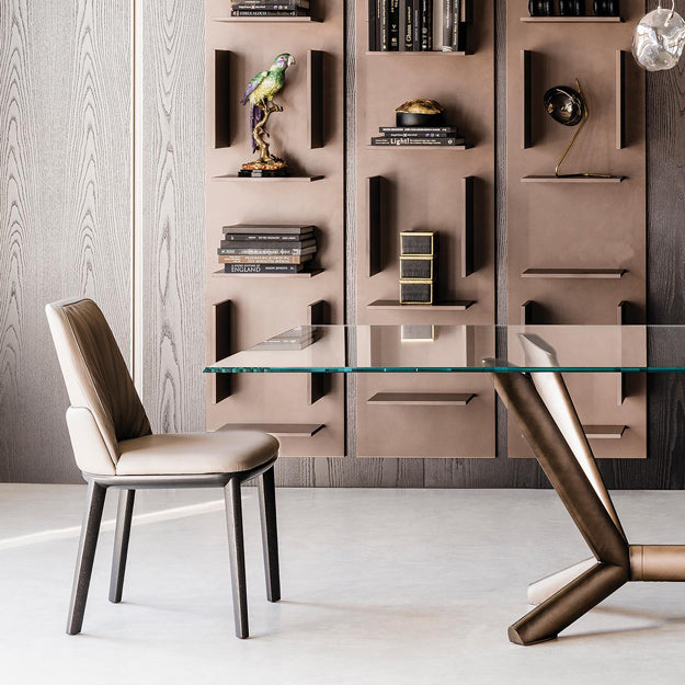 Cattelan Italia Planer Glass Dining Table