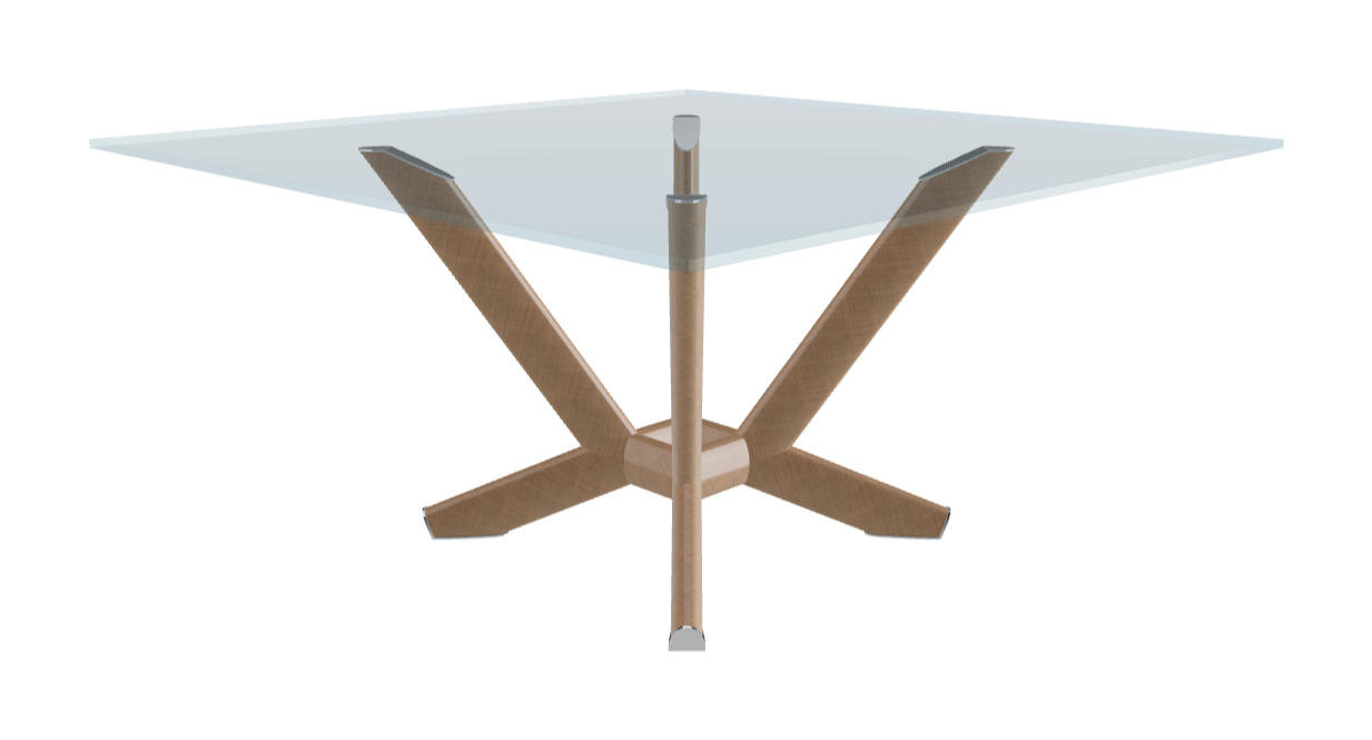 Cattelan Italia Planer Glass Dining Table