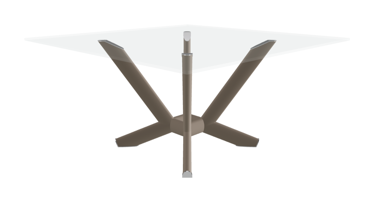Cattelan Italia Planer Glass Dining Table