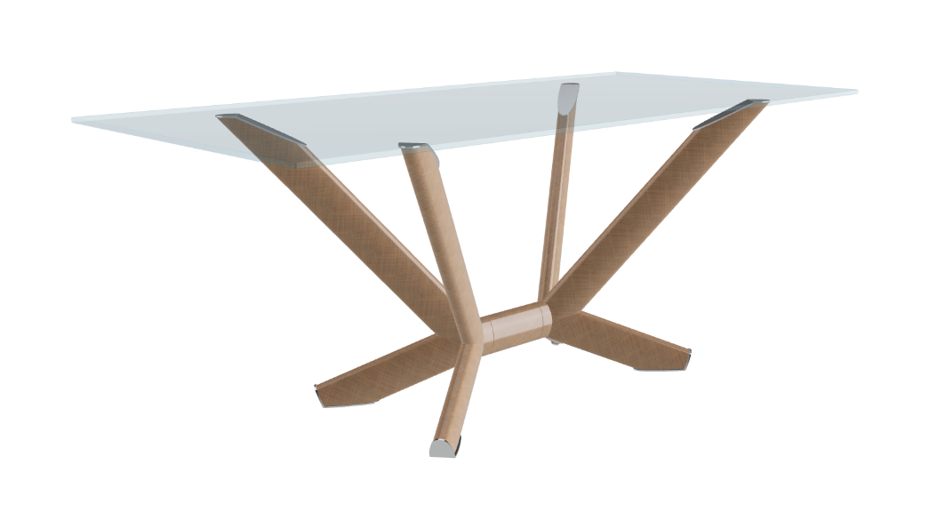 Cattelan Italia Planer Glass Dining Table