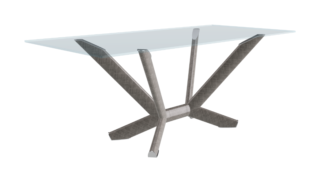 Cattelan Italia Planer Glass Dining Table