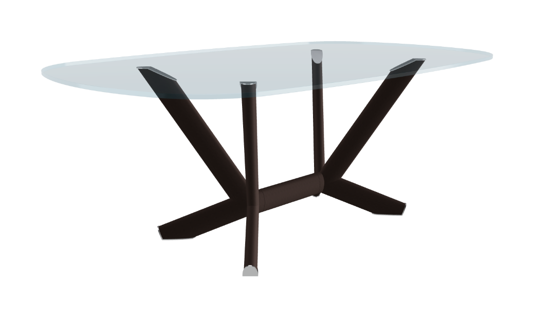 Cattelan Italia Planer Glass Dining Table