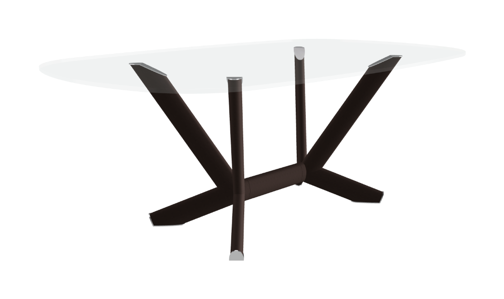 Cattelan Italia Planer Glass Dining Table