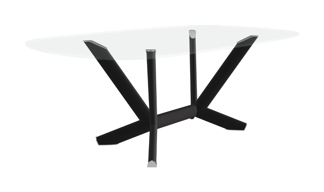 Cattelan Italia Planer Glass Dining Table