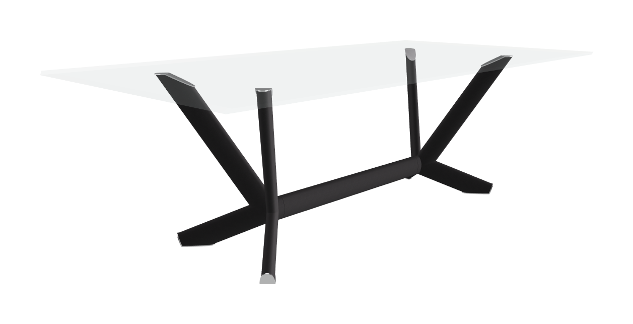 Cattelan Italia Planer Glass Dining Table