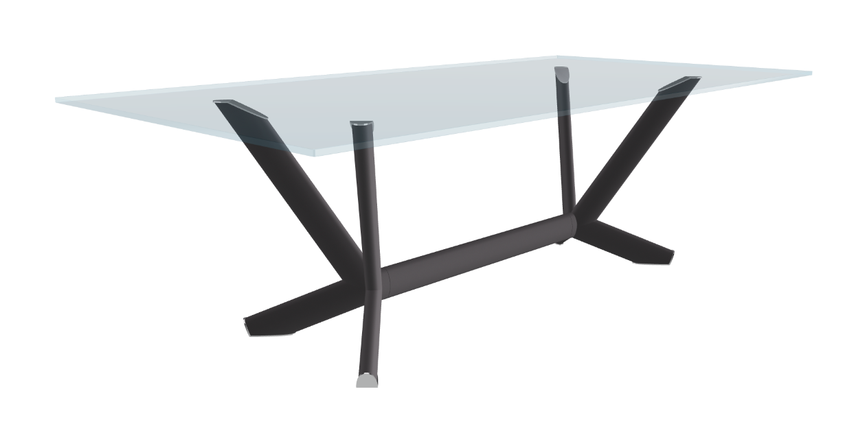 Cattelan Italia Planer Glass Dining Table