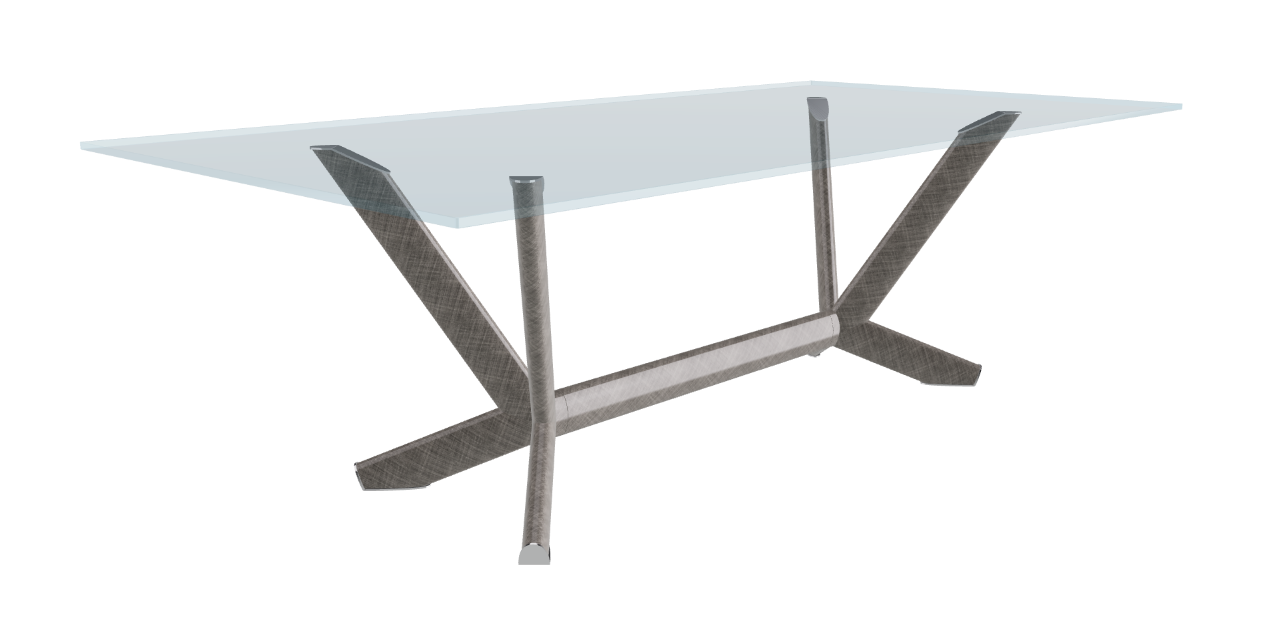 Cattelan Italia Planer Glass Dining Table