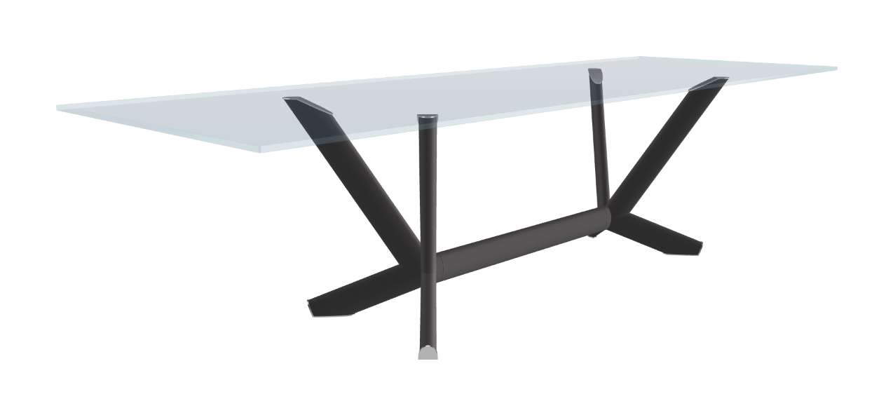 Cattelan Italia Planer Glass Dining Table