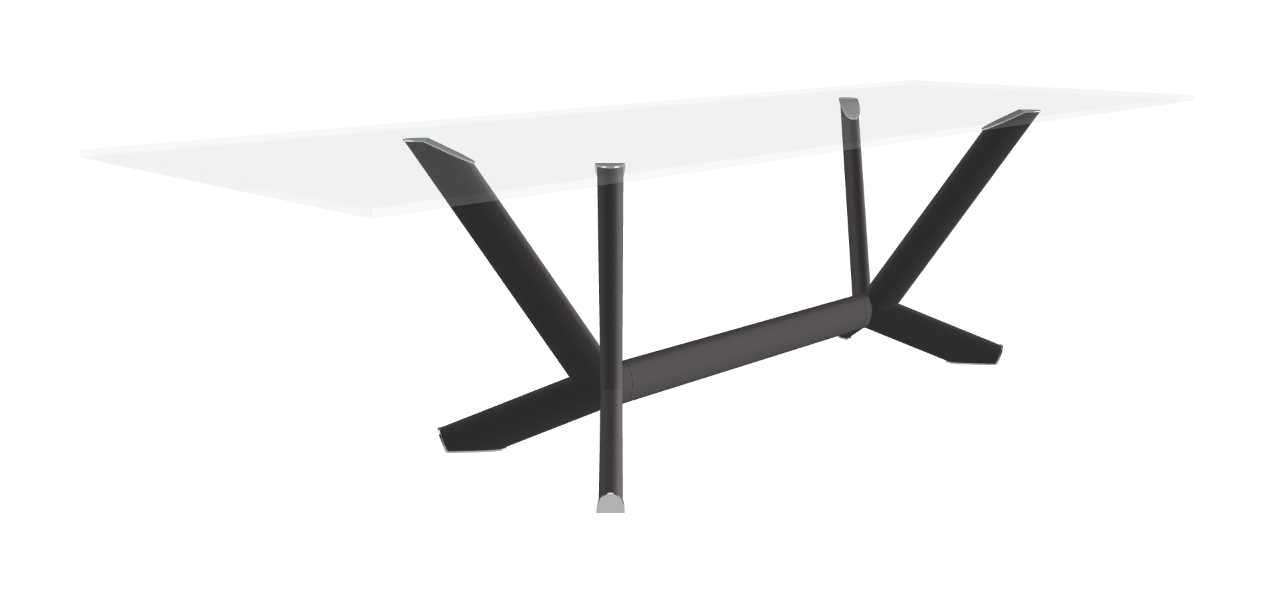 Cattelan Italia Planer Glass Dining Table