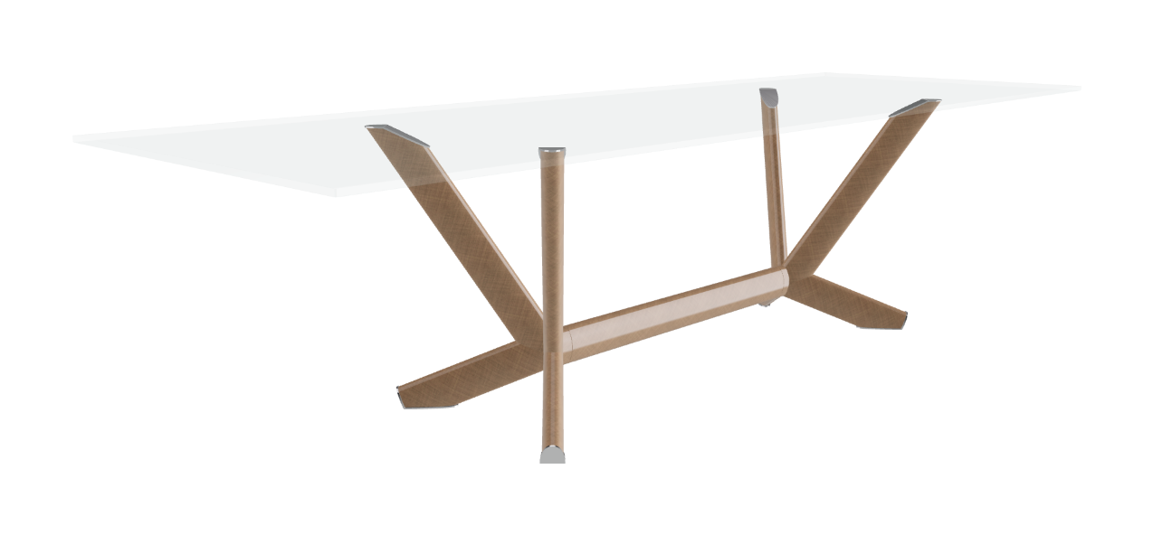 Cattelan Italia Planer Glass Dining Table