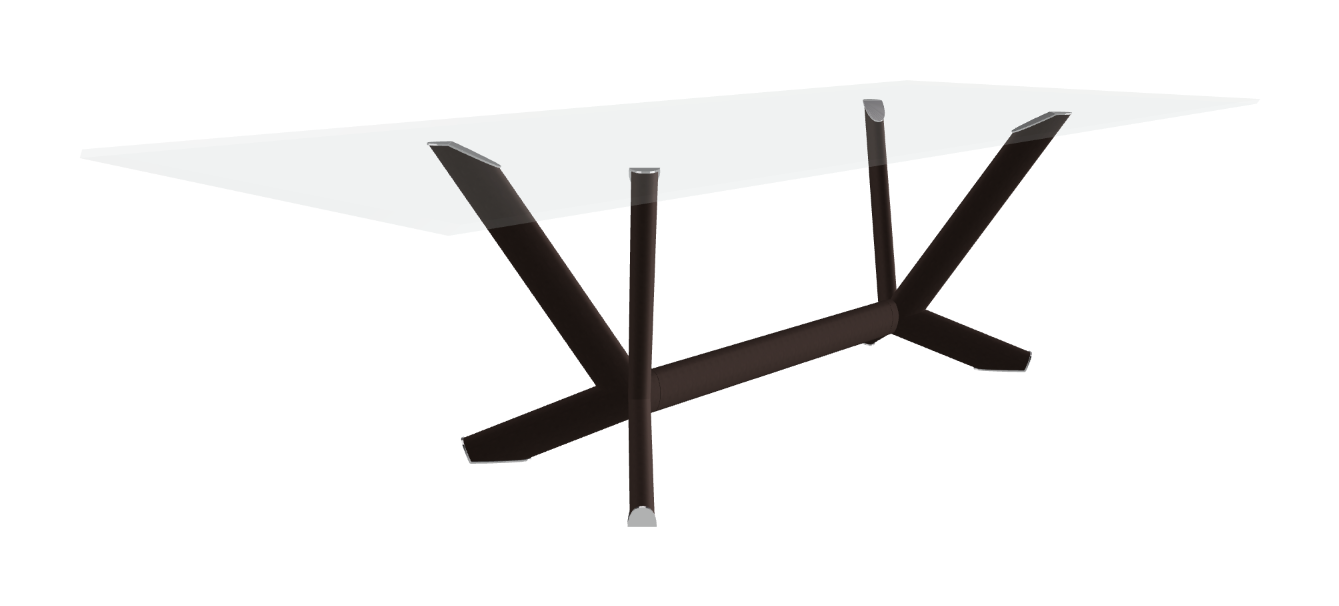 Cattelan Italia Planer Glass Dining Table