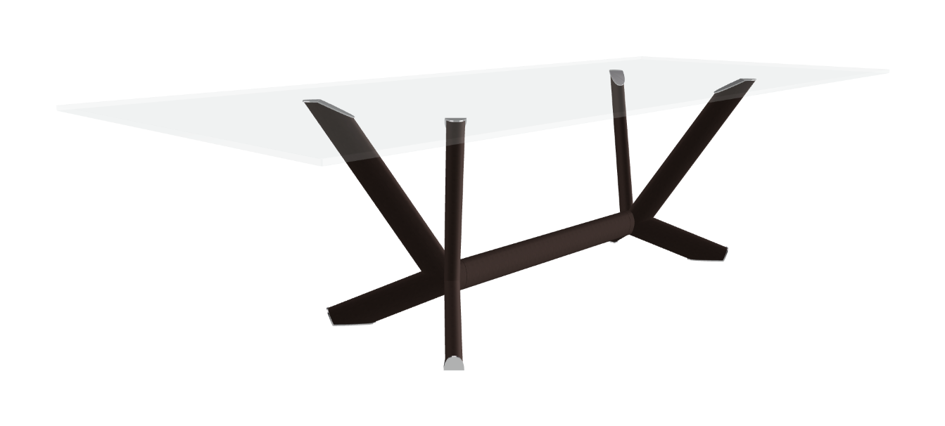 Cattelan Italia Planer Glass Dining Table